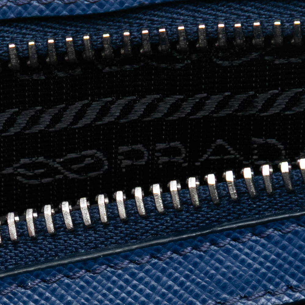 Pre-Loved Prada Saffiano Bellboy Clutch - Picture 6 of 7